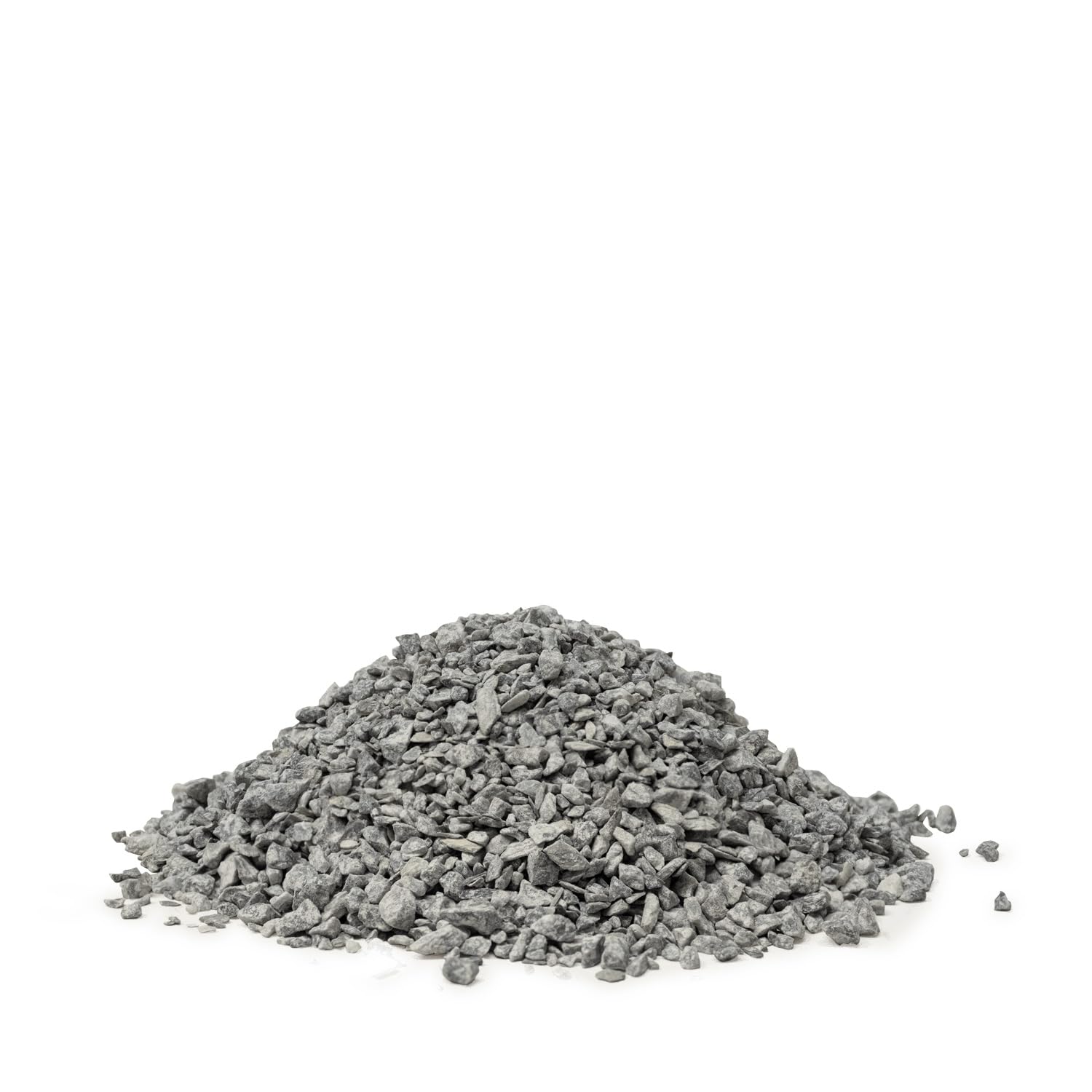 Granitsplitt Ziersplitt Edelsplitt Gartensplitt Pflastersplitt Dekosteine Ziersteine Natur Steine Splitt Grau 2-5mm 500kg / 1 Palette
