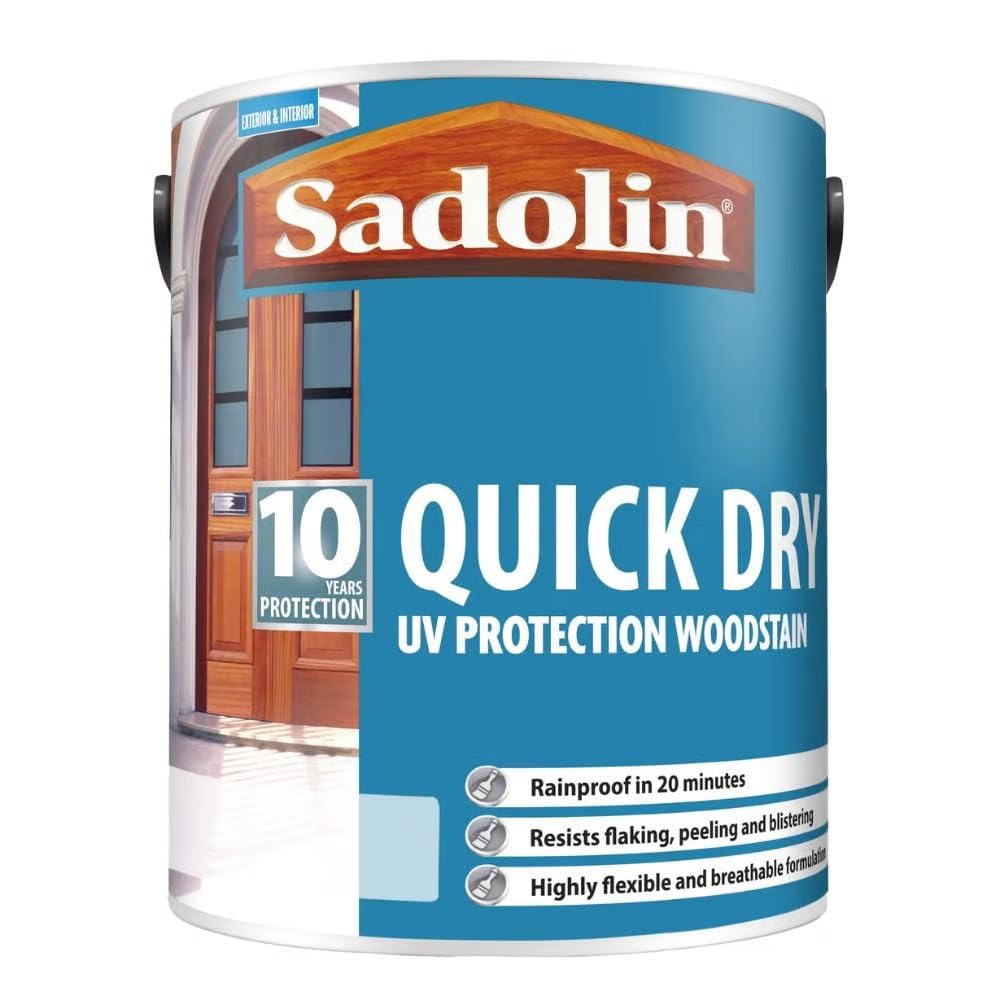 Sadolin Quick Dry UV Protection Woodstain - Antique Pine - 2.5L