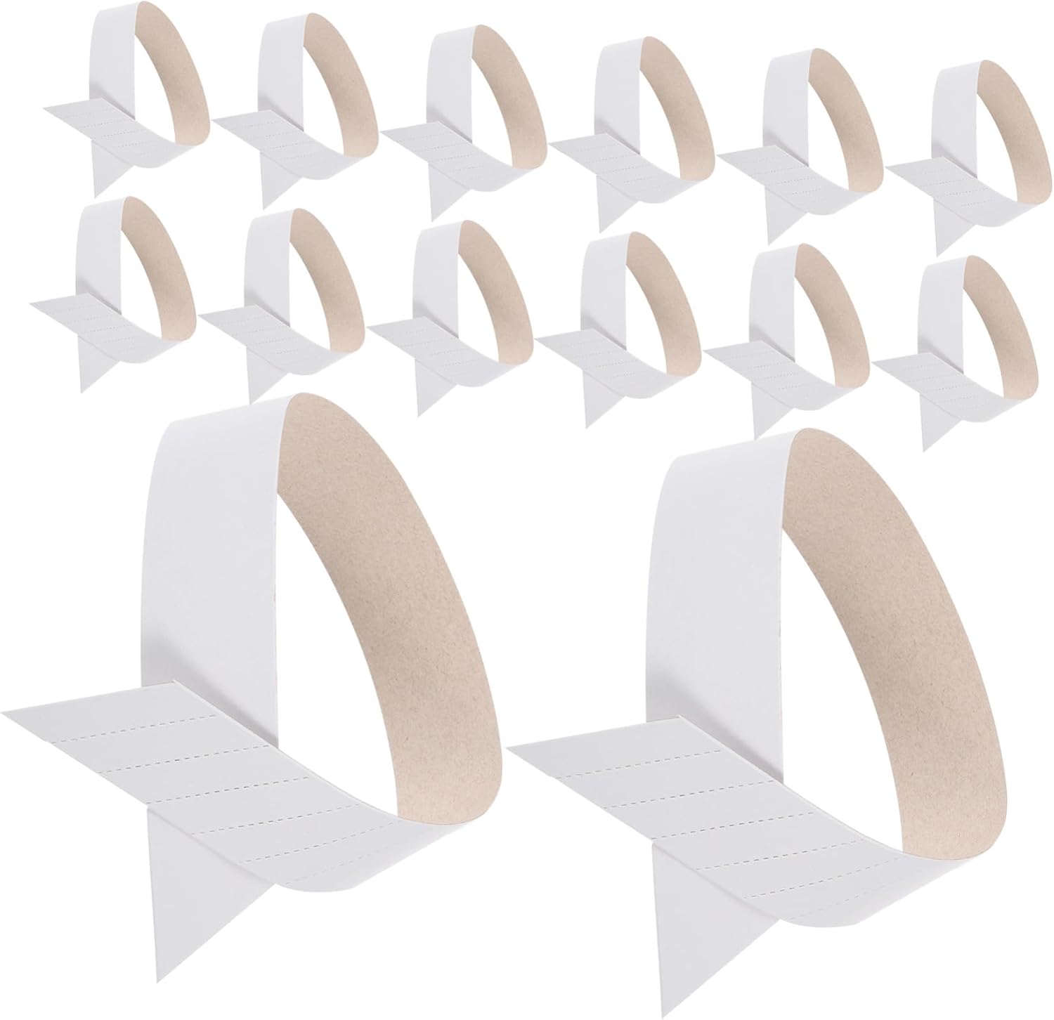 LIFKOME 100pcs Paper Collar Stays Flexible Shirt Collar Supports for Men Dress Shirts Inserts Unilateral Design for Long-term Use