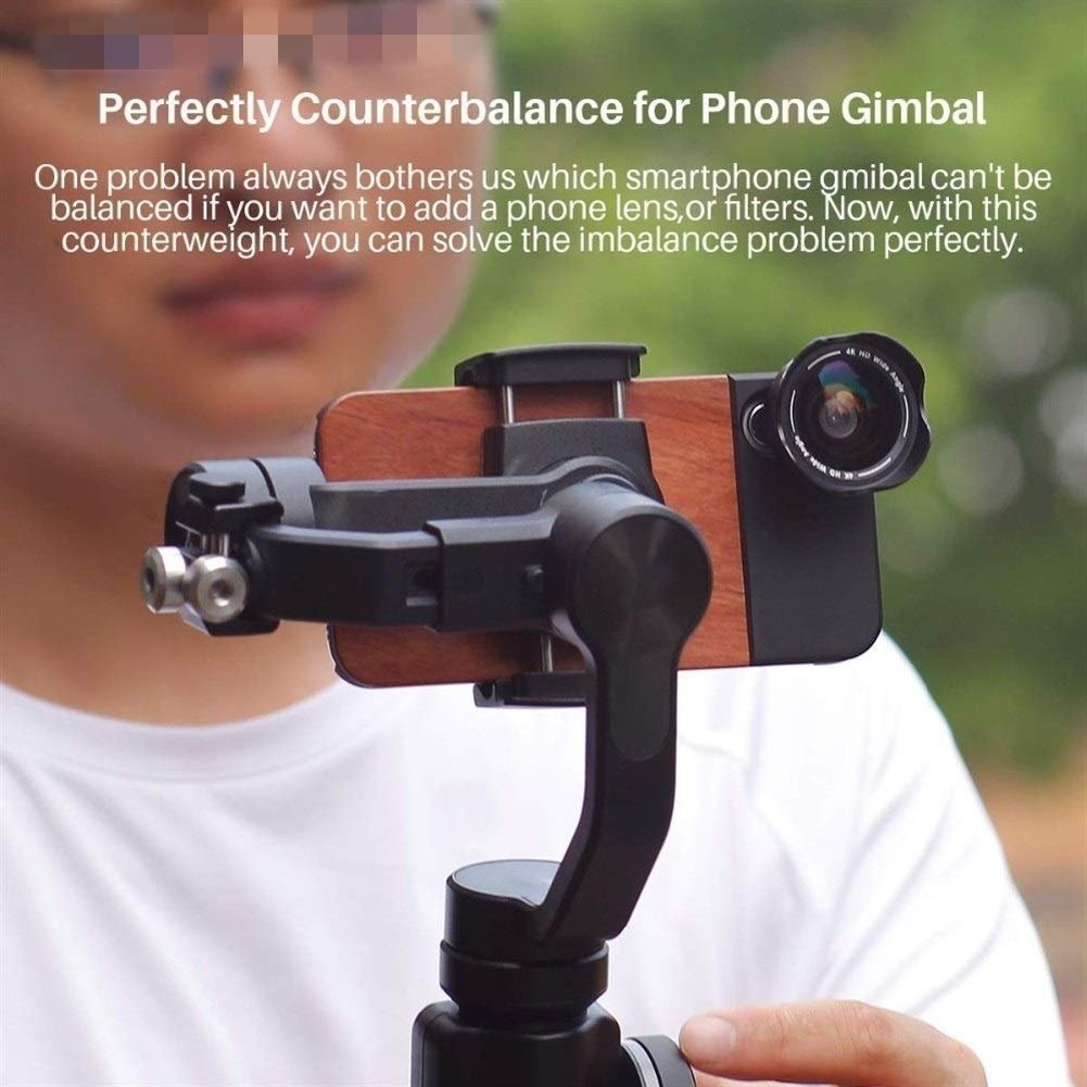 64g Gimbal Przeciwwaga Mocowanie przeciwwagi dla DJI Osmo Mobile 2 dla Zhiyun Smooth 4 dla Smooth Q dla Feiyu Vimbel 2 Akcesoria do stabilizatora gimbala