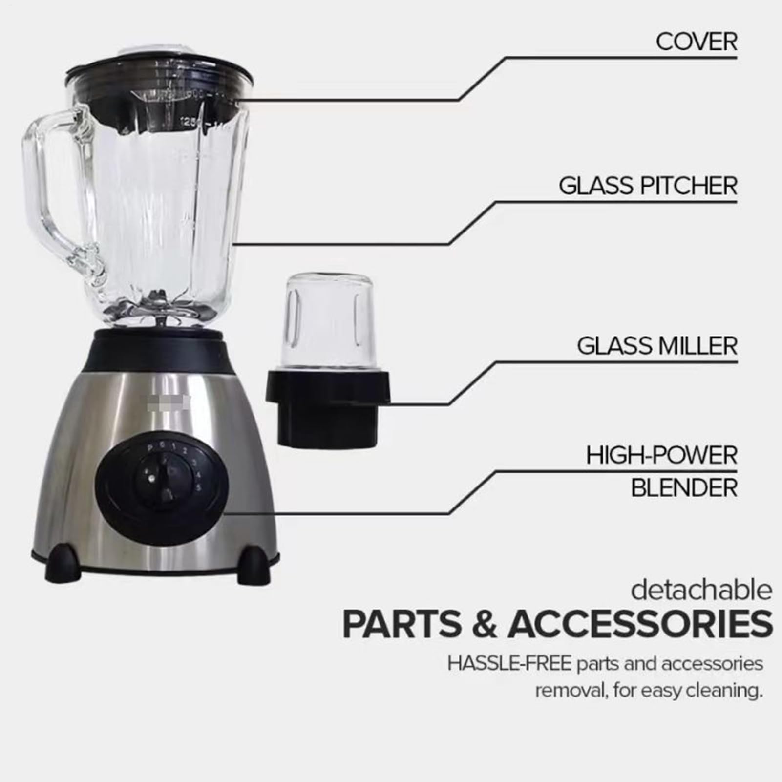 Standmixer Für Die Zubereitung Von Smoothies Küchenmaschine Zur Herstellung | Mixer Für Lebensmittelverarbeitung Für , , Studenten, Männer, Frauen, Zuhause, Innenküche Und