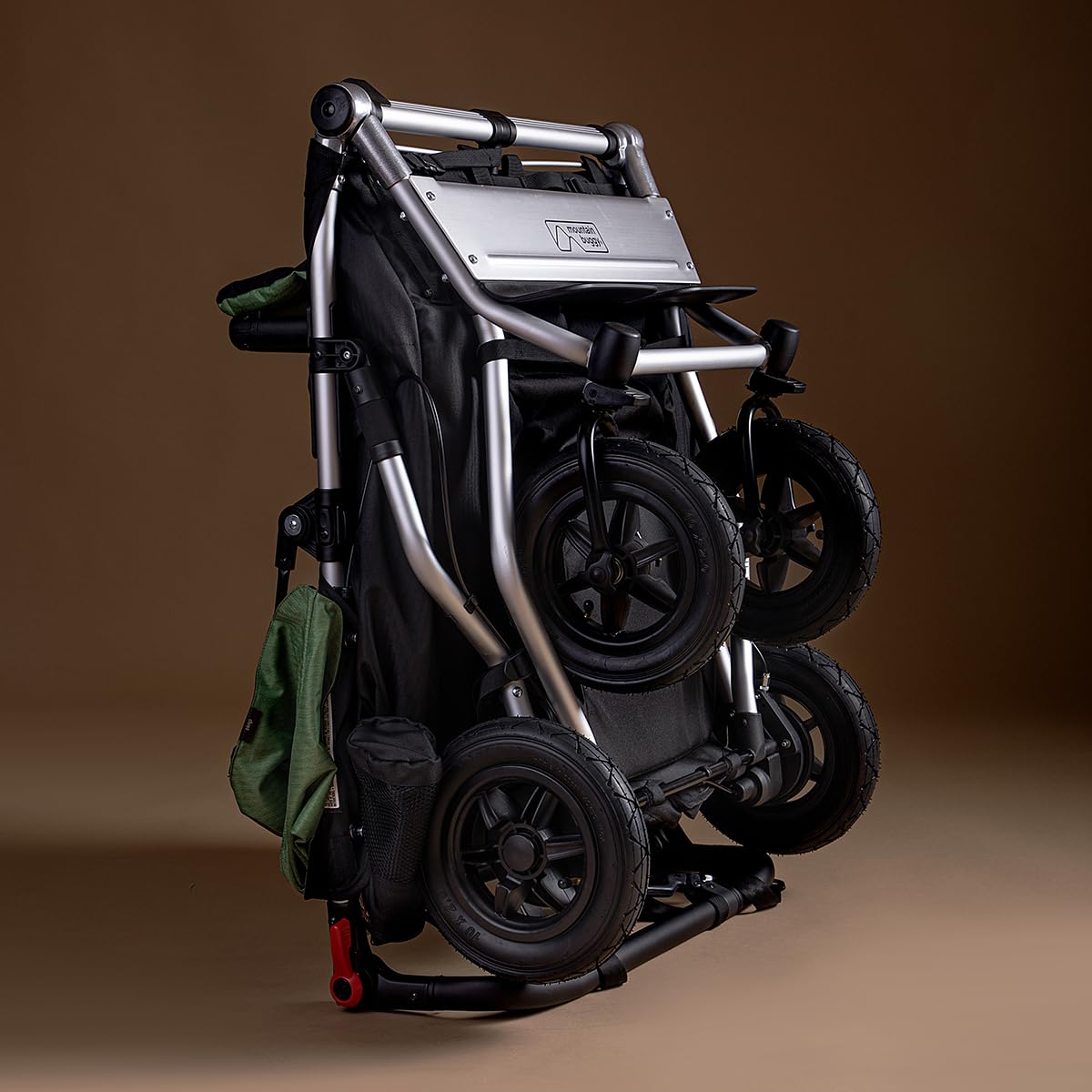 Mountain Buggy Duet Passeggino gemellare Heritage V4 Passeggino Caviar Nero