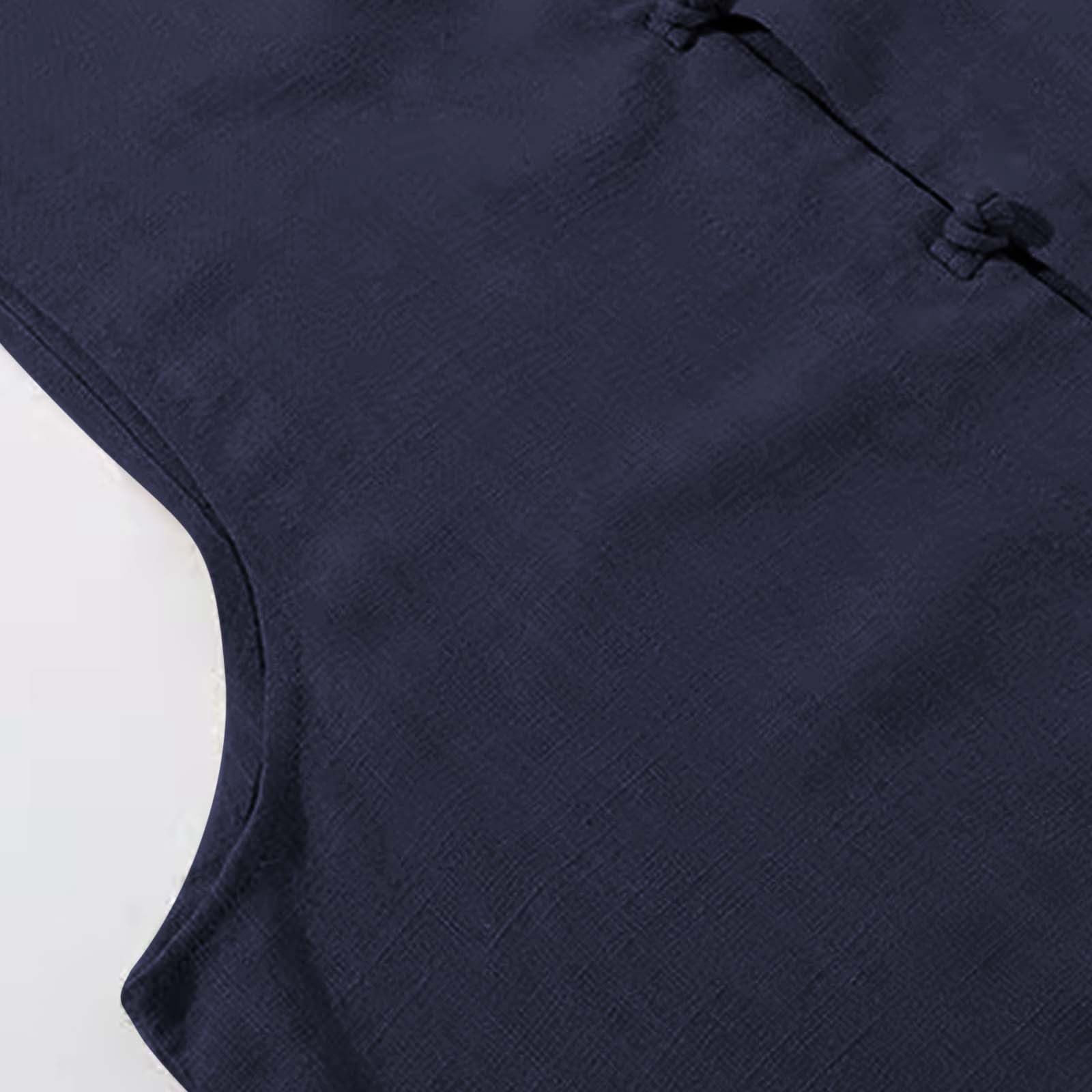 Gilet di Lino Uomo, Senza Maniche Giacca Gilet Estivo da Uomo retrò Casual Piatto Gilet in Lino Solido Slim Fit alla Moda Scollo a V per Matrimoni E Feste Gilet Uomo Estivo Panciotto Elegante