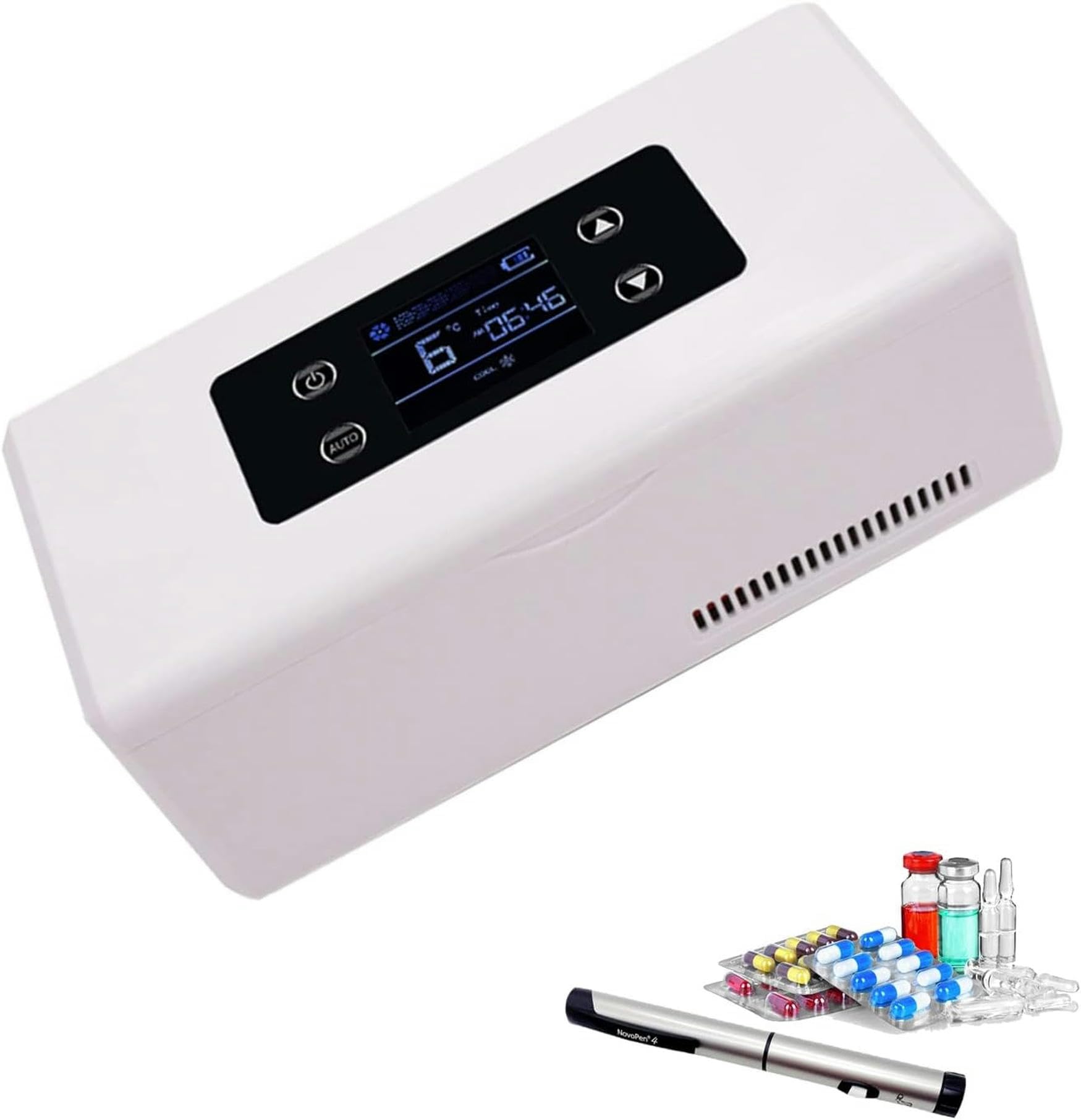 Réfrigérateur à l'insuline portable de 2 à 8 ℃ pour voyage et diabétiques Integra