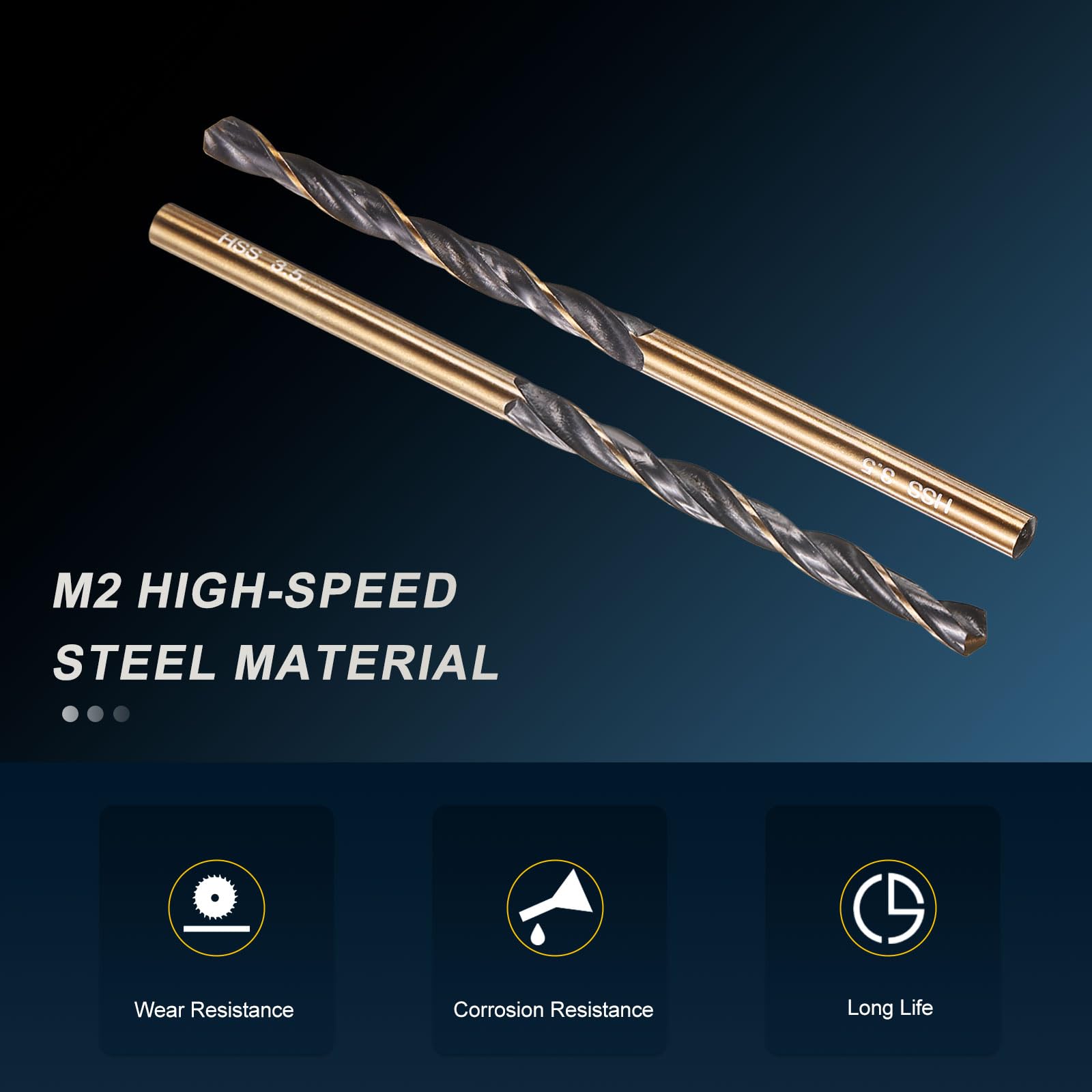 PATIKIL 3.5mm Drill Bit - Image 3