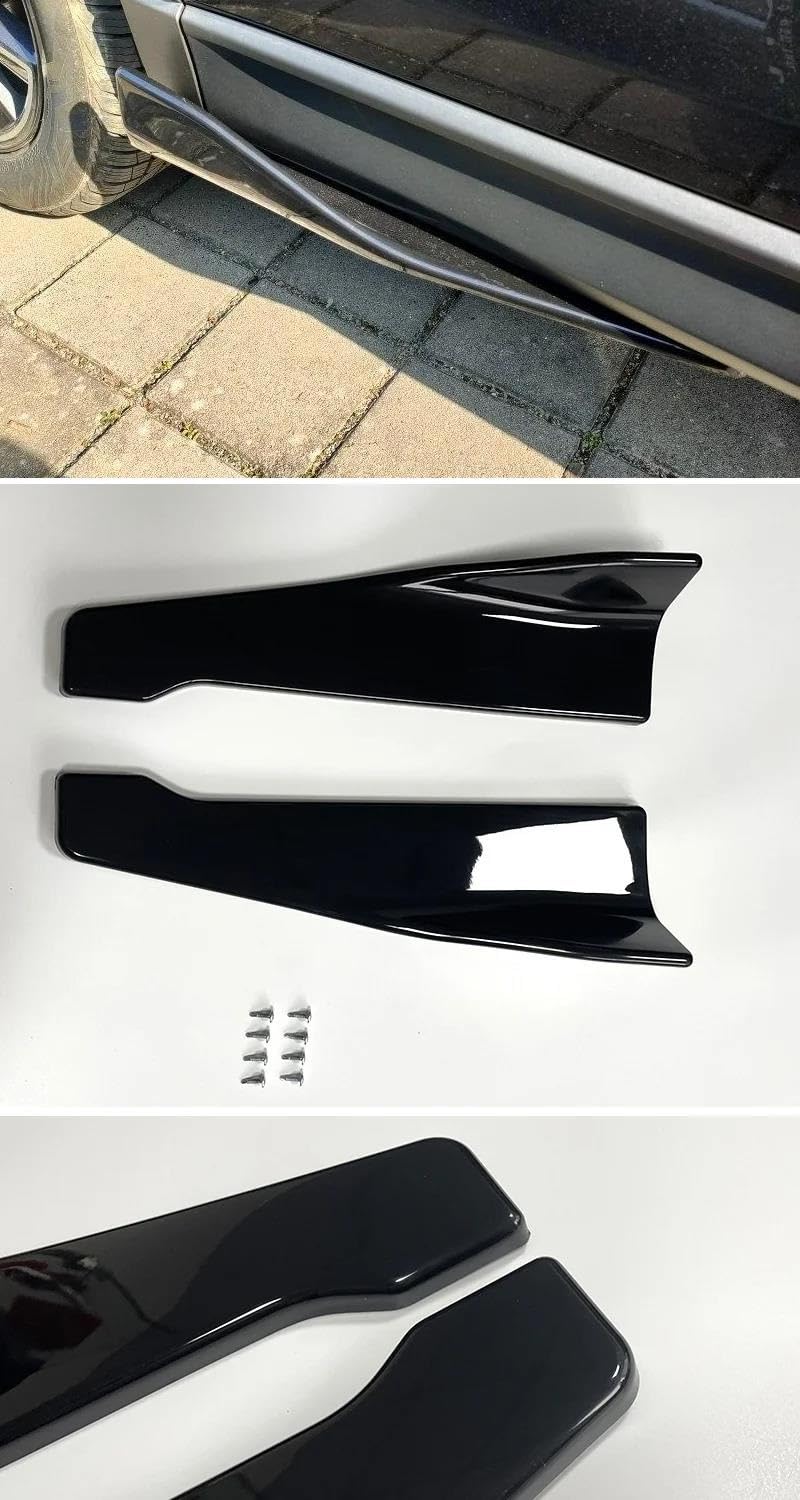 MINIGONNE Laterali Auto Universali Tuning Bandelle Aerodinamiche - 5