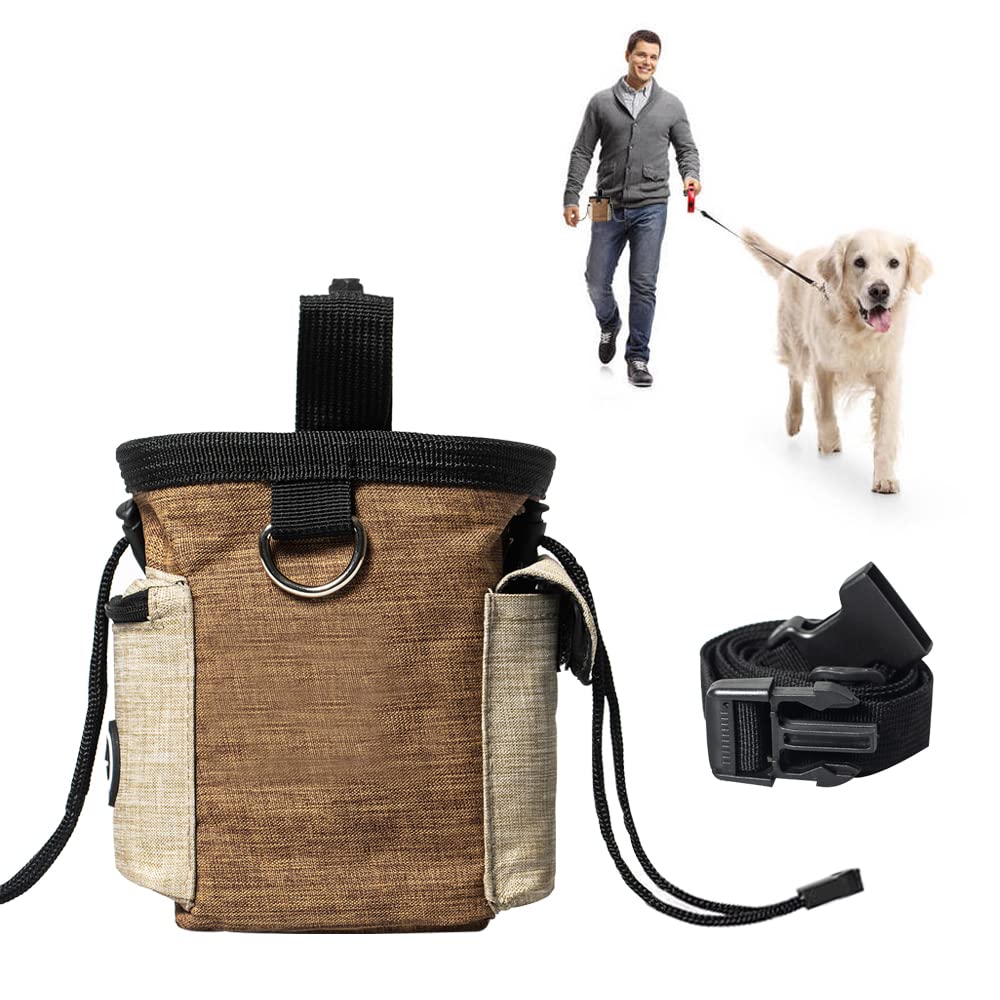 JVHLOV Bolsa Premios Perro, Bolsa de Entrenamiento para Perros, Bolsa De Comida para Perros con Bolsa De Comida para Perros