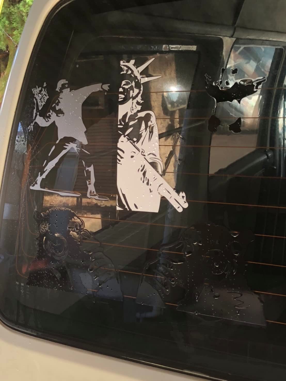 Amazon.co.jp: ココペリ 車 ステッカー バイク 画像カラー 各約