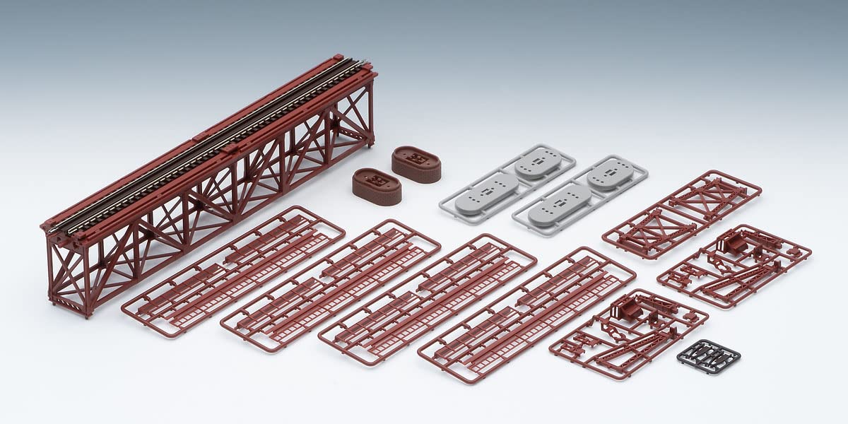 Amazon.com: TOMIX N Gauge Top Road Single Line Truss Railway 