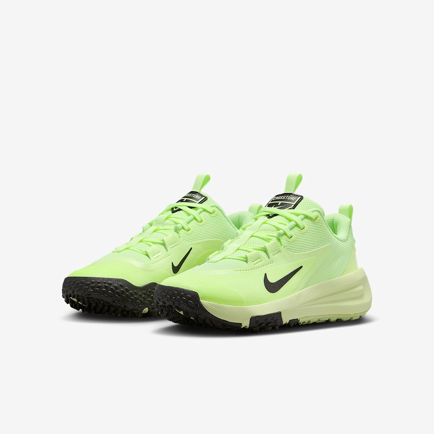 Nike Cross Turf Big Kids' Shoes (Barely Volt/Black)