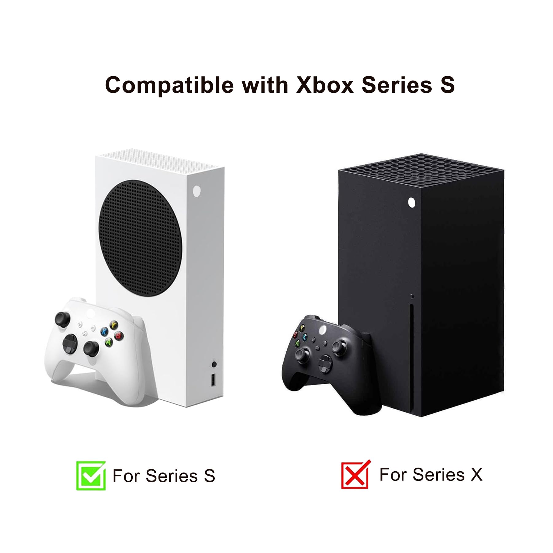 Calcomanía de piel para mando de consola Xbox Series S, juego completo de funda protectora compatible con Microsoft Xbox Series S - Galaxy (versión Ⅱ)