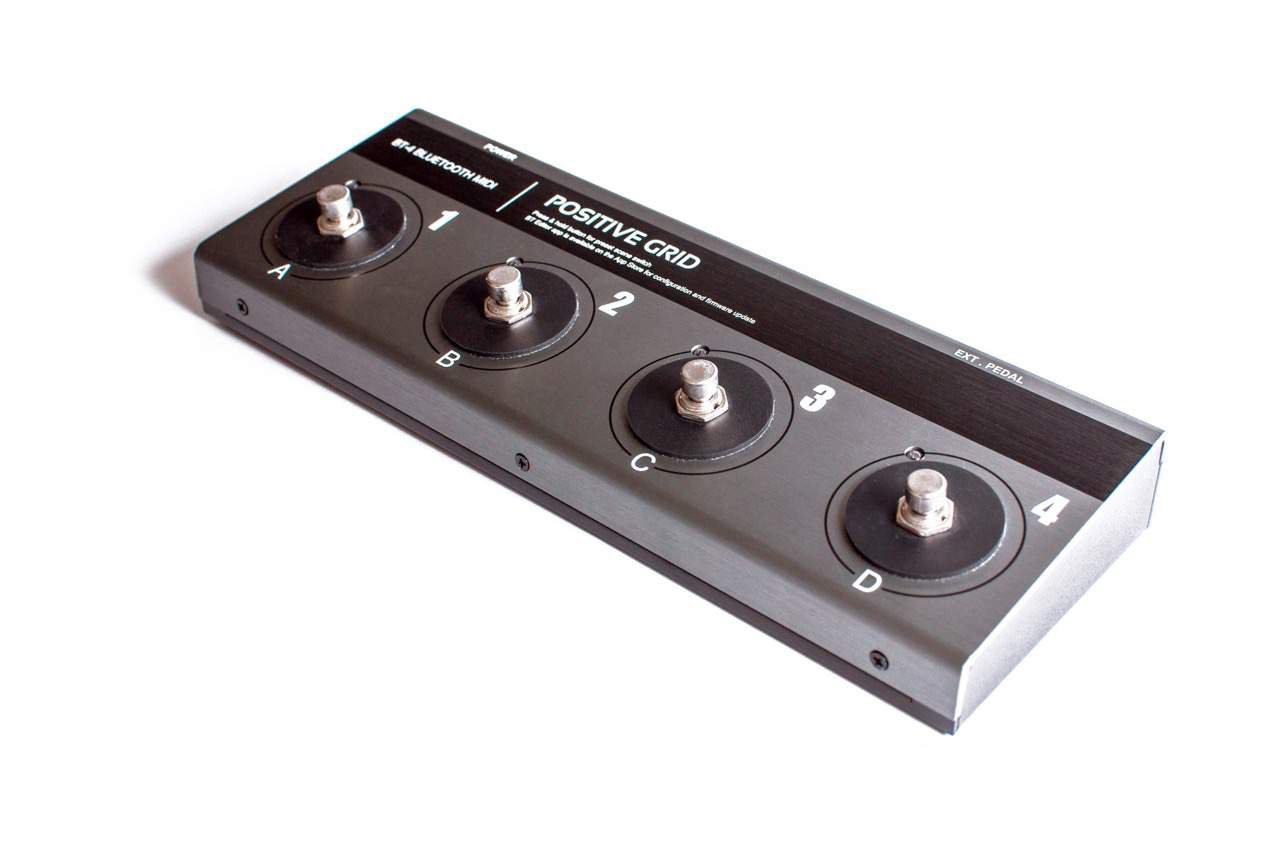 Amazon | Positive Grid BT4 Bluetooth MIDI Footswtich | フット