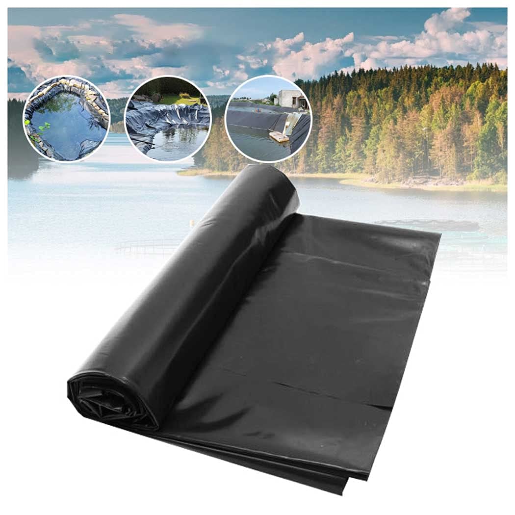 Generisch Hochleistungsfähige, Flexible Teichfolie 6x23ft, Faltbare, wasserdichte Teichbodenfolie für Außenpools, Gartenwasserfälle, Stauseen und Flussufer (Farbe: 12S)