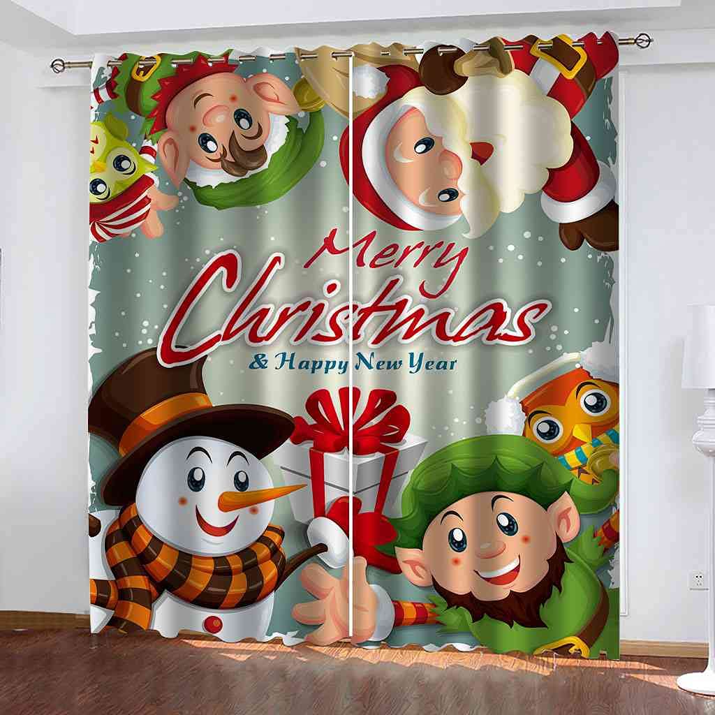 Rideaux occultants isolants acoustiques rideau thermique polyester pour fenêtre chambre enfant