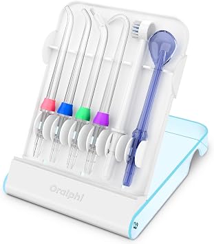 Waterpik i in Yedek  pu lar , Su Pensesinde Yedek Ba l klar Waterpik Oral Irrigator i in Par alar 6  pucu Farkl  ve Saklama Kutusu Paketi