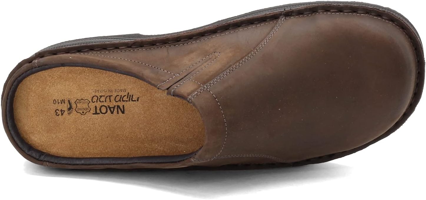 NAOT Footwear Men's Bjorn Shoe 7 Oily Brown Nubuck image 7 of 8 B004OSQVXO