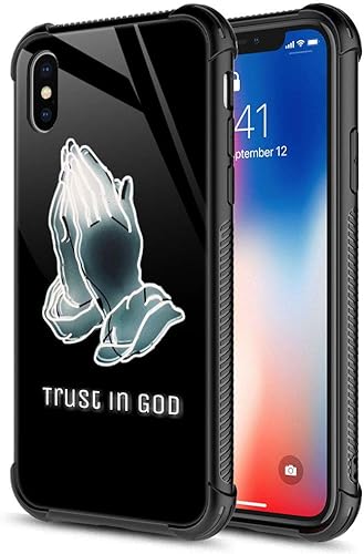 Miniatura 10 de Funda para iPhone Xs Max, de cristal templado 9H para iPhone Xs Max, diseño a prueba de golpes, antirrayones, para Apple iPhone Xs Max de 6.5