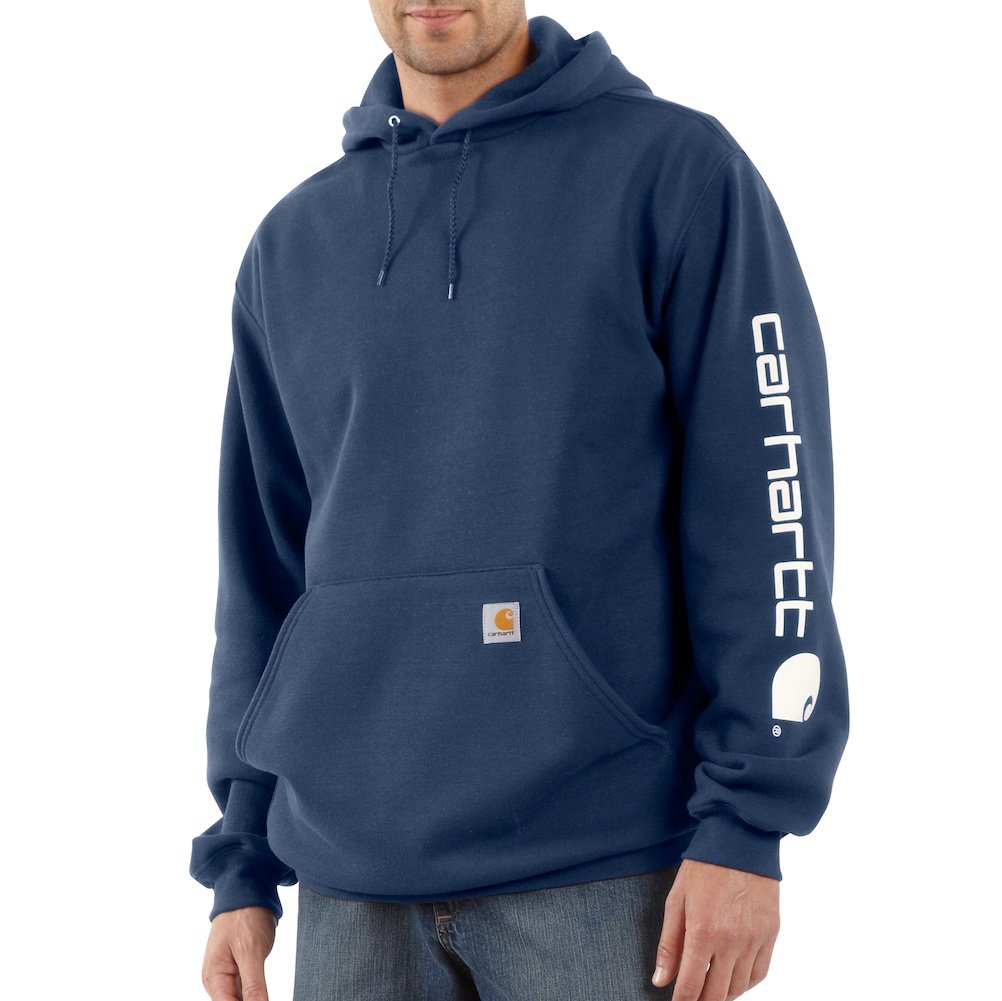Carhartt Workwear Kapuzenpullover Hoodie Original Fit mit Ärmellogo — view 40