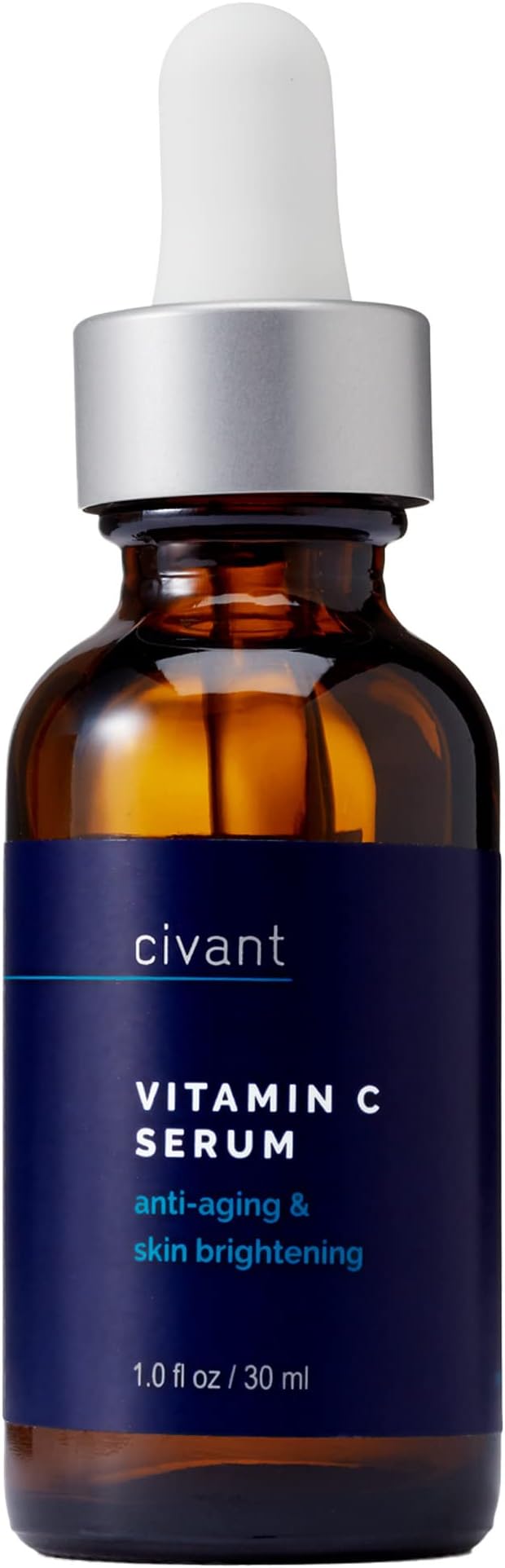 Vitamin C Serum - Anti-aging and Skin Brightening for All Skin Types & Tones - Hyaluronic Acid & Vitamin E Serum For Face - Paraben Free, Cruelty Free & Vegan, 1.0 fl oz