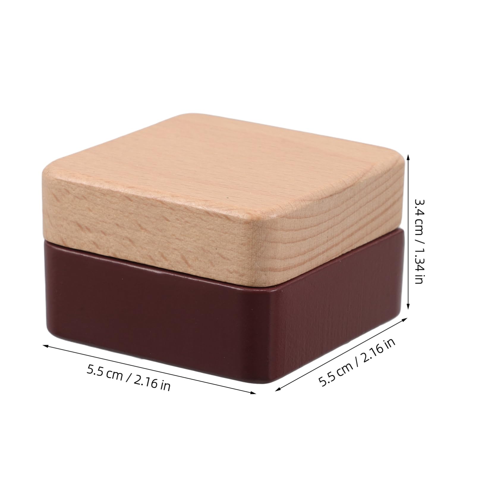 WOFASHPURET Wooden Tooth Fairy Holder Box Baby Tooth Storage Box Vintage Wooden Keepsake