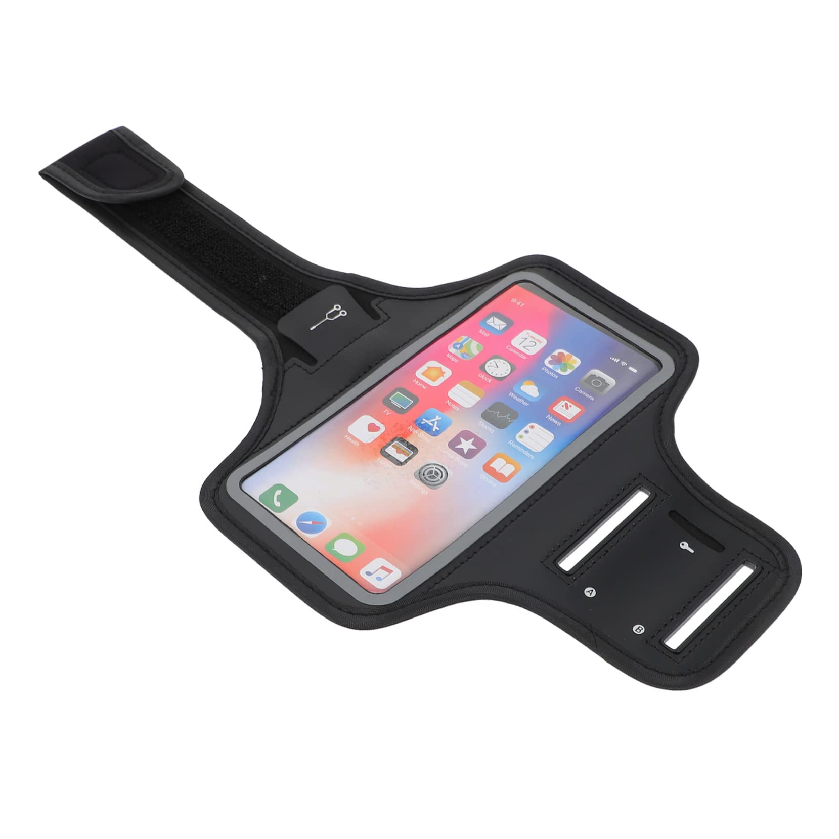 HOLIDYOYO 1Pc Mobile Phone Arm Bag Sports Wristband Pouch for Running Jogging Biking Durable and Practical Design Compatible with Smartphones