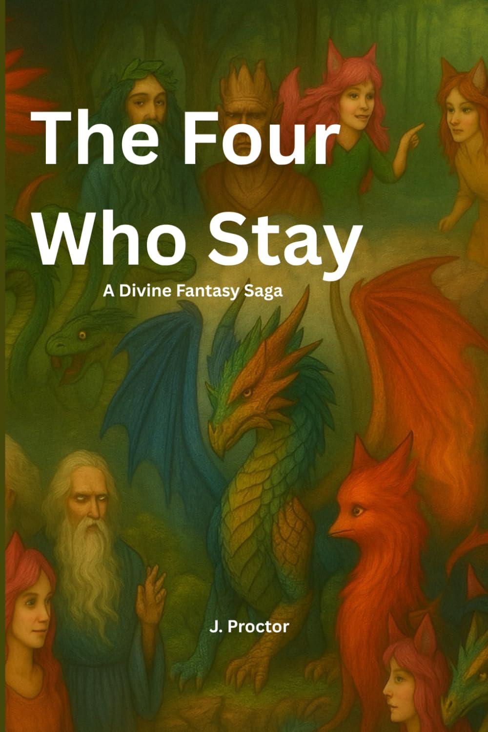 The Four Who Stay: A Divine Fantasy Saga