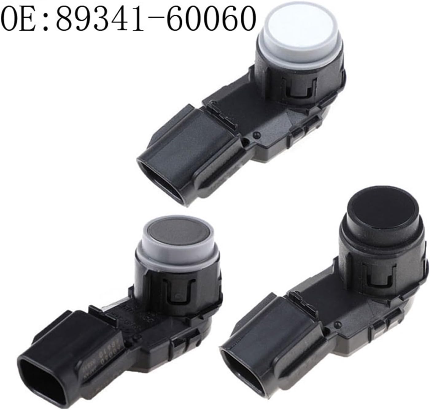 3 Color 1Pcs PDC Sensor Wireless Parking Sensor Car OEM 89341-60060 8934160060(Color:WHITE)