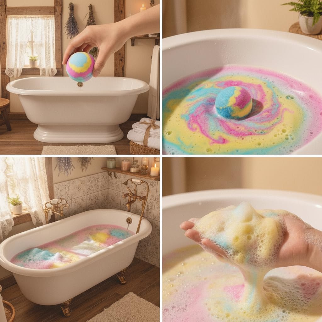 Bath Bombs with Toys Inside, 12-Pack Bath Bombs with Surprise Spring Inside, Dinosaur Egg & Ocean Theme Bath Fizzies, Upgrade Easter Gifts Bubble Easter Basket Stuffers Easter Egg Fillers