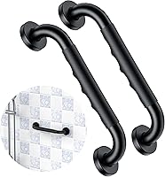 Vista 13 de ZUEXT - Paquete de 2 manijas antideslizantes para regadera de 24 pulgadas, barra de equilibrio de baño moleteada de acero inoxidable cromado