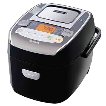 アイリスオーヤマ　炊飯器　3合炊き　IRIS RC-IK30-B BLACK IRIS OHYAMA 炊飯器 3合 一人暮らし IHジャー炊飯器 アイリス