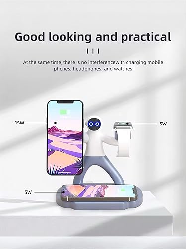 Miniatura 5 de Cargador inalámbrico magnético Spaceman