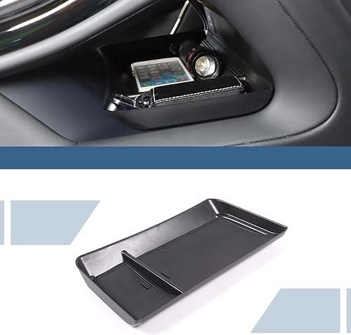 Miniatura 2 de HAPPYHORSE Bandeja de almacenamiento central automotriz compatible con Range Rover Sport 2023 + caja de almacenamiento inferior para consola