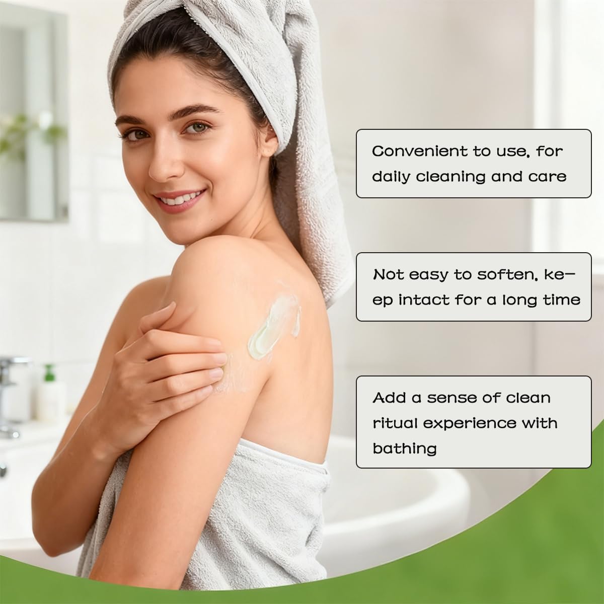 Relief Soap Bar, soothing Tea Tree Soap with Tea Tree Oil and Coconut Oil, Plant-Based Formula for Body(3.53Oz/Pcs) (2Pcs)