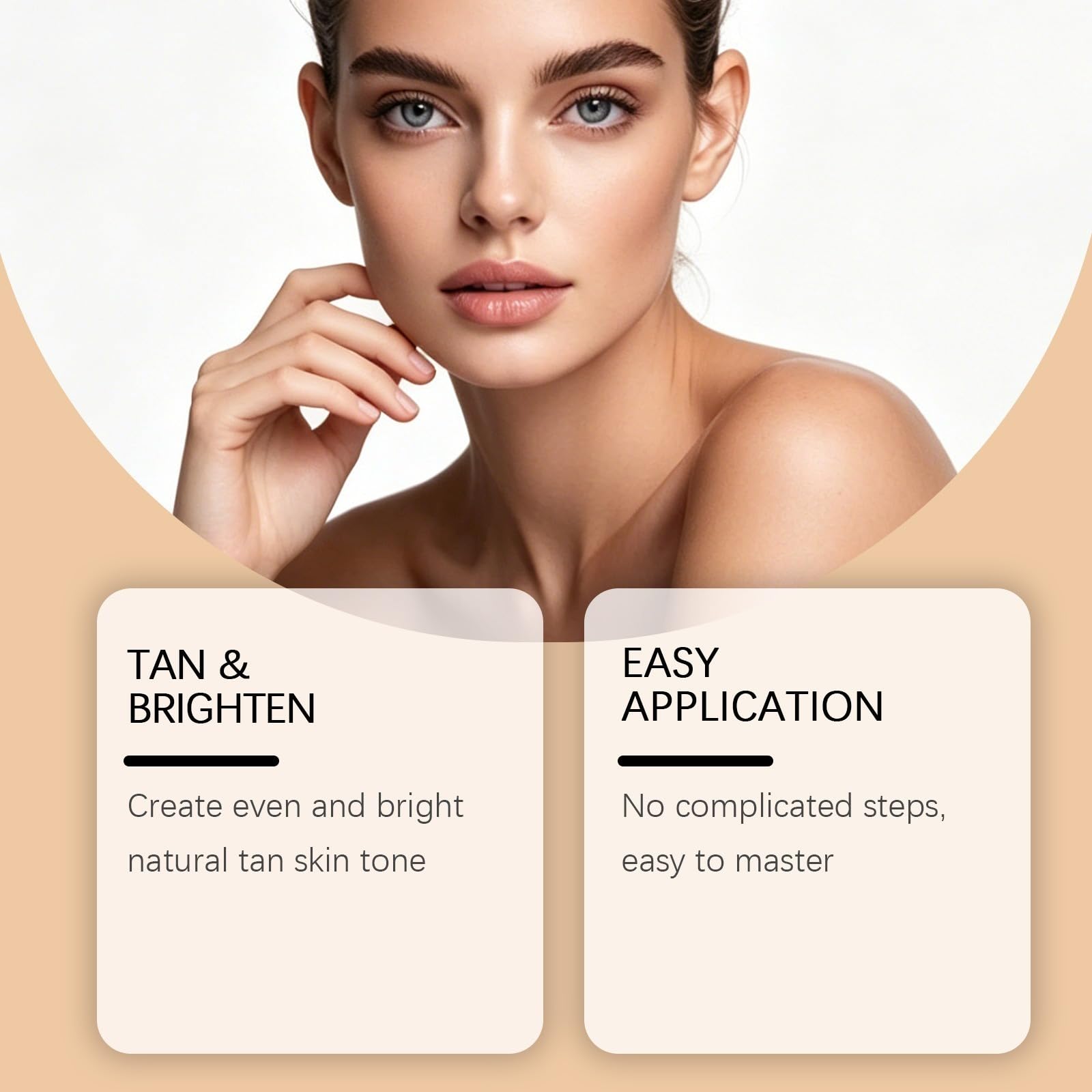 SUN-FREE GLOW Samoopalające plastry z mikroigłami — jednolita naturalna opalenizna, bez pomarańczowego odcienia, formuła nawilżająca unisex do każdej skóry