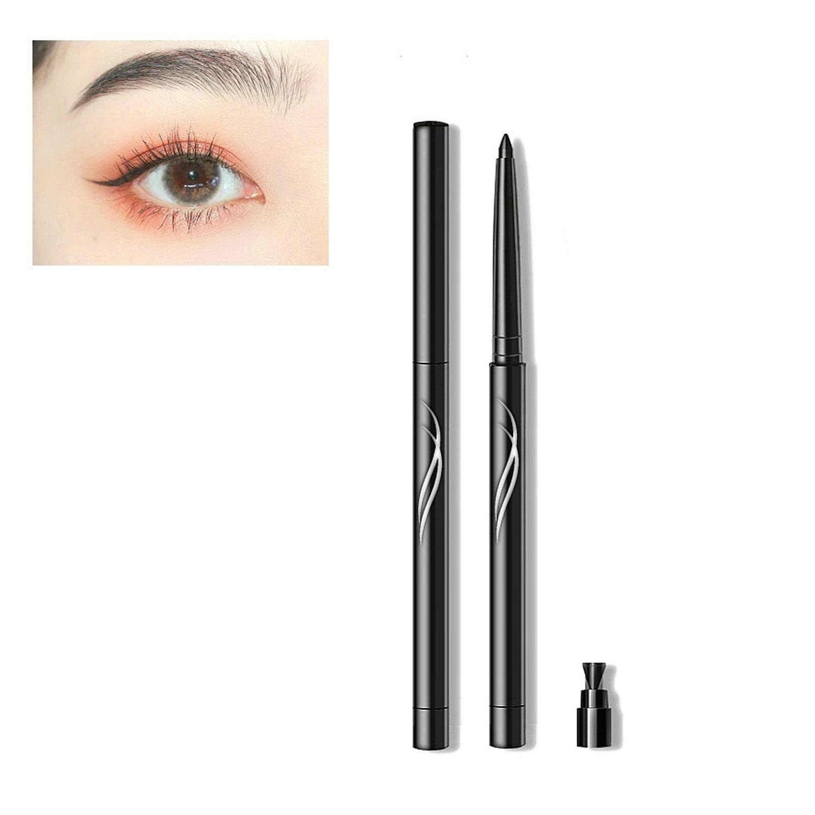 Eyeliner gel eyeliner, impermeabile, durevole, liscio, versatile, per il trucco degli occhi (#1)