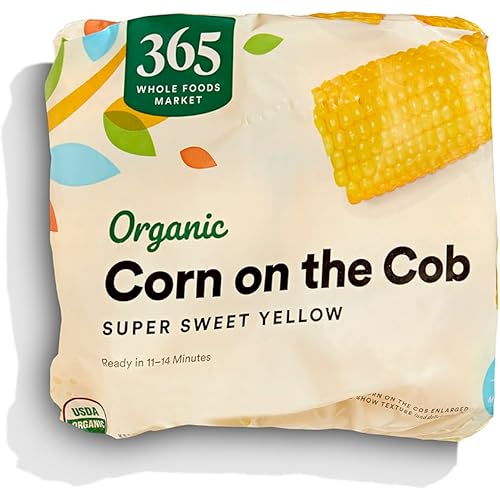365 Everyday Value, Organic Mini Corn on the Cob, Super Sweet Yellow, 6 ct, (Frozen)