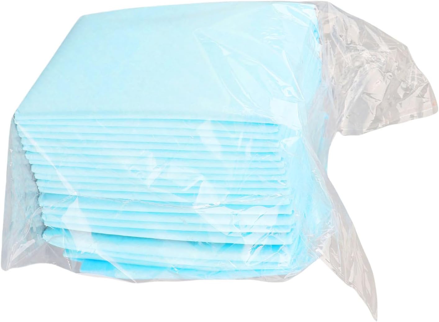 VBESTLIFE Pet Pee Pads, Mini Disposable with Strong Water Absorbent, Soft Cotton Potty Training Pads for Puppy Dogs Cats, Leak Proof Quick Dry Surface, Multi Scene Use for Car Cage Litter (Small