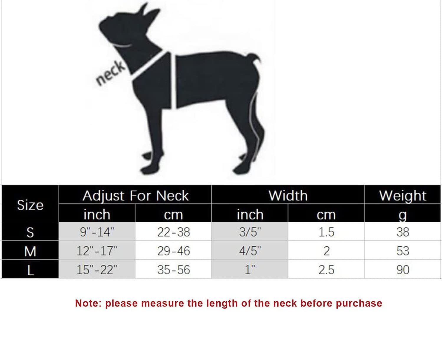 haoyueer Multi-Colored Stripe Dog Collar - Image 3