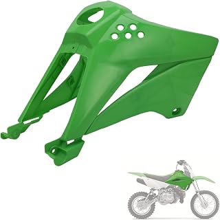 CHANGCHENG Dirt Bike Fuel Tank Cover for KLX110 Gas Tank Cover Plastic for KLX 110/KLX 110L 2010-2024 Green