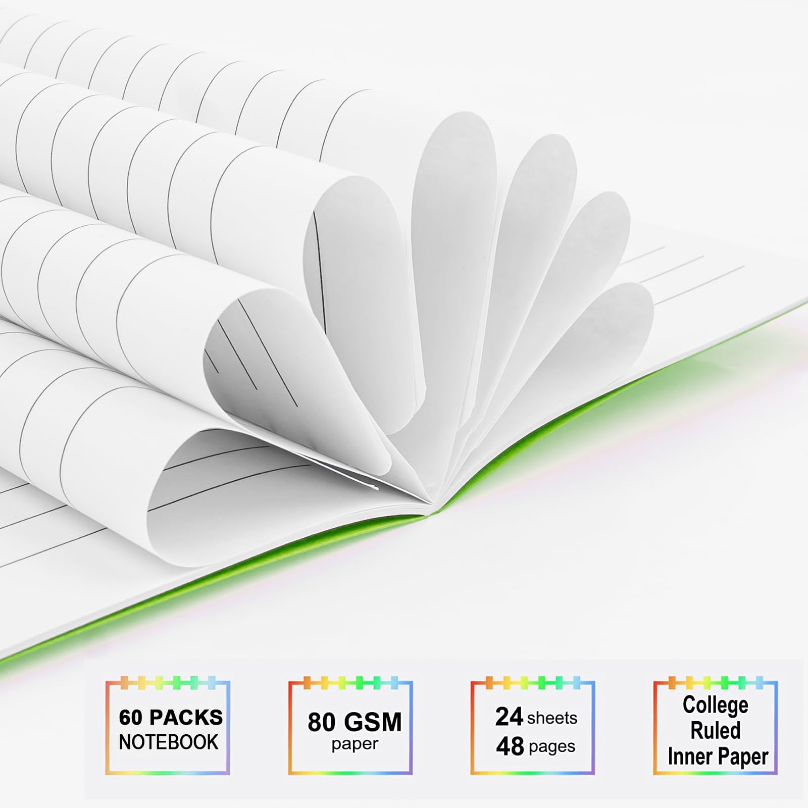 Xaztr 100 Pack Small Notebooks Bulk - Image 3