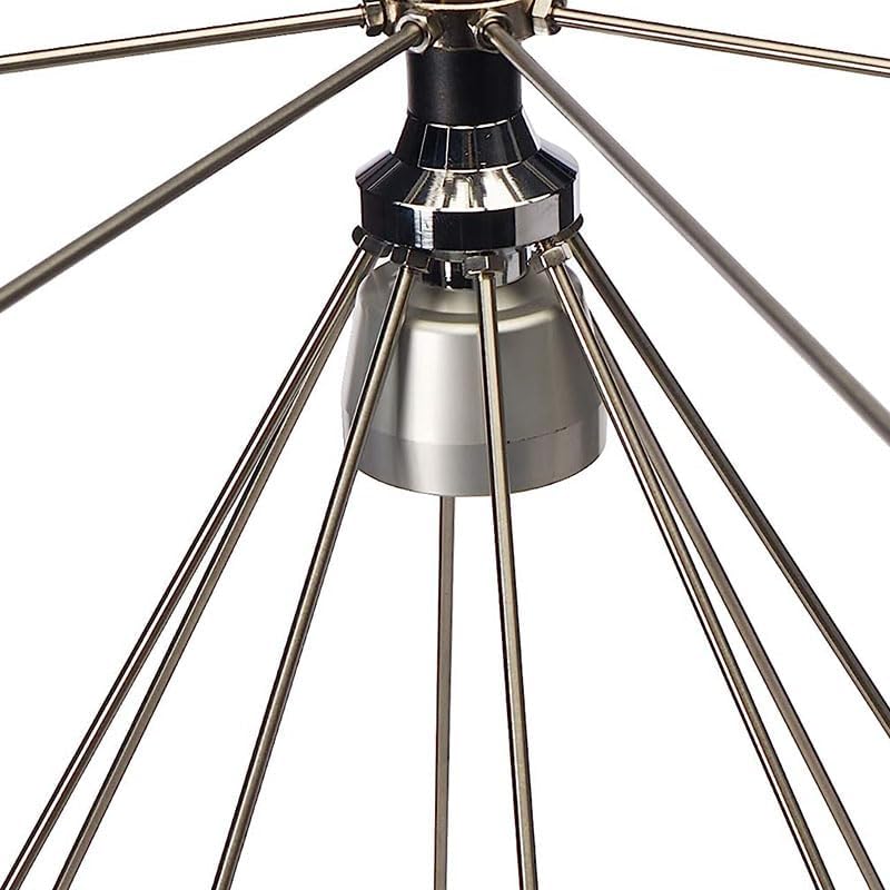 Miniatura 4 de Antena de escánerantena de disconaAntena GMRS con cable de 32.8 ft PL-259 SMA, 25  1300 MHz Soporte CB, HF, AIR, UHF, VHF, FM, AM, FRS, GMRS, 1090MHz