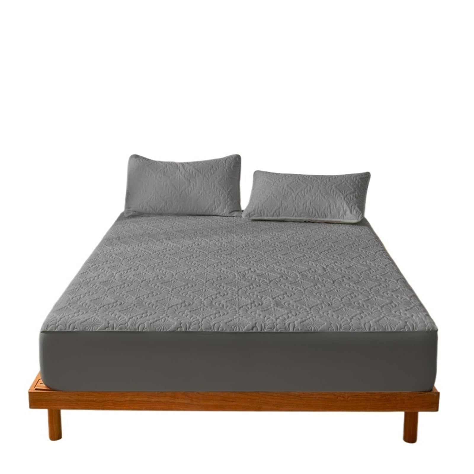 Mattress Protector 1PC Plain Mattresses Cover,Thickened Design,Dustproof, Breathable,All Seasons(Shenhuise,150x200cm)
