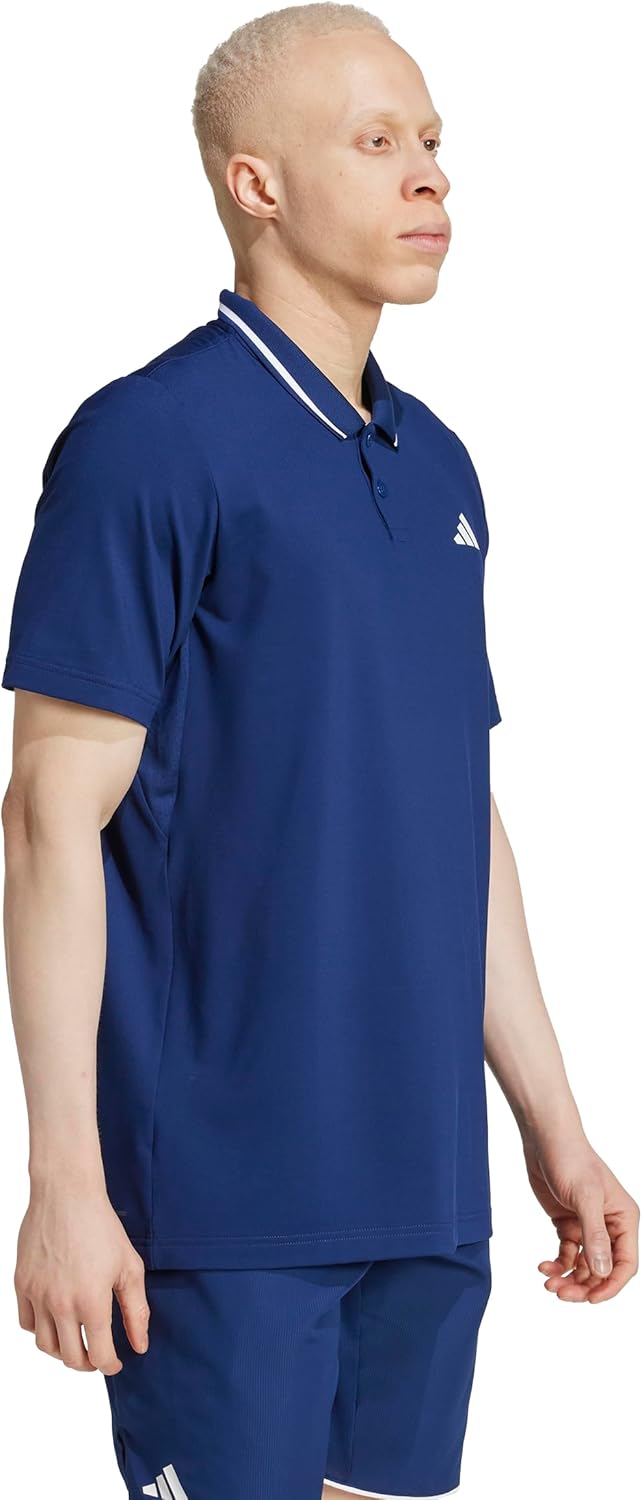 adidas Men's Club Tennis Climacool Pique Polo Shirt