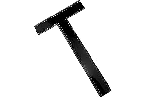 Lovelysp T-Shaped Angle Measuring Ruler for Crafting