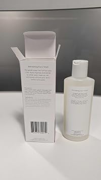 Alpha Revitalizing Body Lotion with 12% Glycolic AHA, 12 Fl Oz and Refreshing Face Wash, 6 Fl Oz