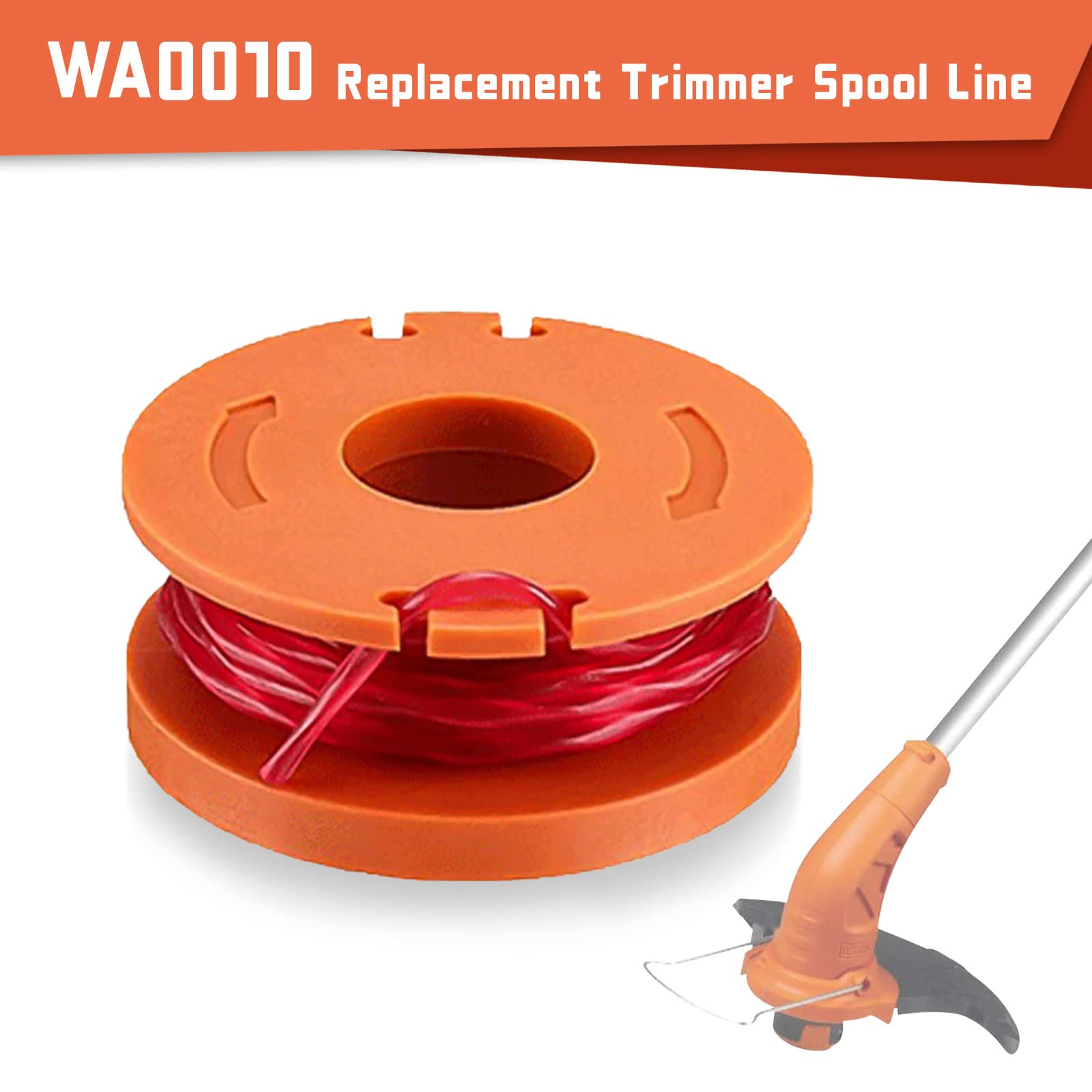 Lot De 6 Bobines De Débroussailleuse, Convient Coupe-bordures