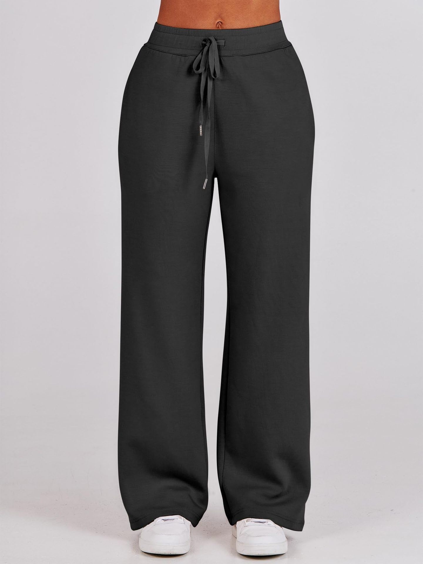 Set casual da donna in due pezzi per yoga, corsa, loungewear a maniche lunghe, felpa con mezza zip, top e pantaloni a gamba larga, abbigliamento da casa a maniche lunghe