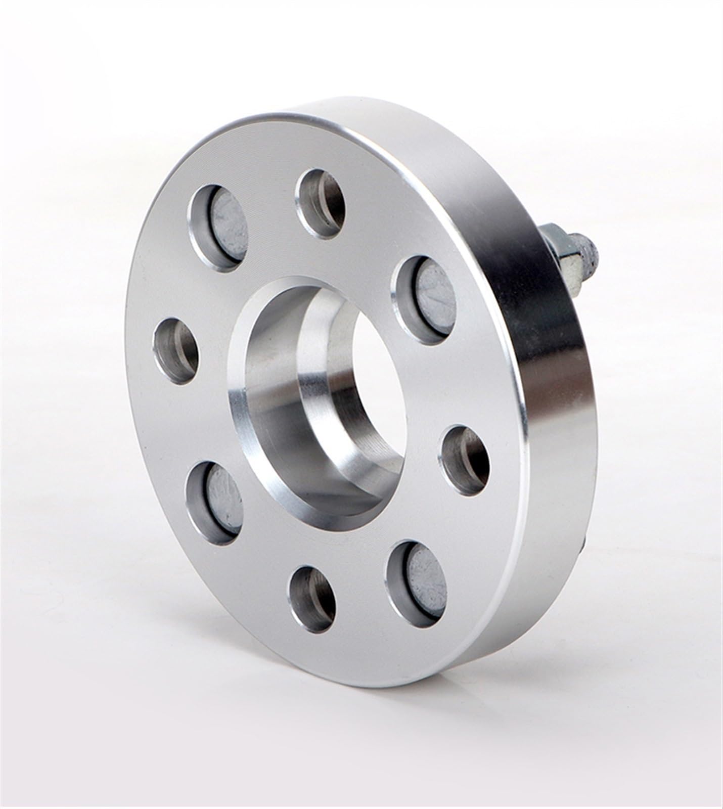 Podkładki dystansowe 2 sztuki do Spark Activ dla Lanos do Agile 20/25/30mm PCD 4x100 CB 56.6mm adapter dystansowy kół M12XP1.5 wsporniki dystansowe do kół (kolor: 2 szt. 30 mm srebrny)