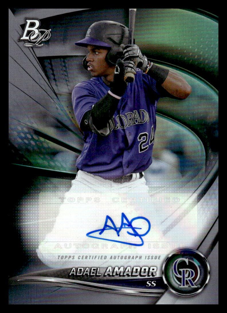 Amazon.com: 2022 Bowman Platinum Top Prospects Autograph #TOP-95 