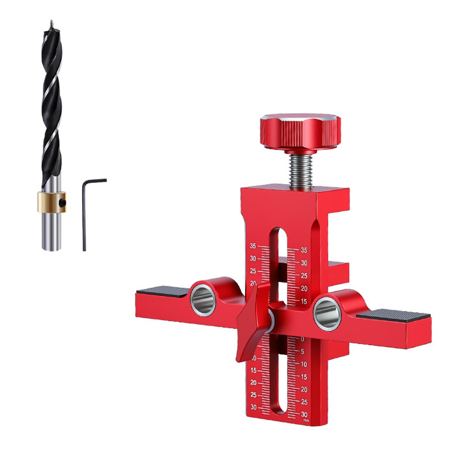 Cabinet Door Mounting Clamp Drilling Locator Adjustable Installation Positioner Cabinet Fixtures Clamps Rebounder Install Drilling Locator